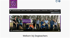 Desktop Screenshot of dogteachers.nl